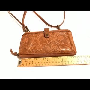 The Sak Iris leather wristlet/crossbody